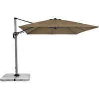 DOPPLER Sonnenschirm »Active«, BxHxL: 40 x 261 x 350cm, Sonnenschutzfaktor: 50+ - beige von Doppler