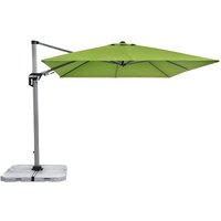 DOPPLER Sonnenschirm »Active«, BxHxL: 40 x 261 x 350cm, Sonnenschutzfaktor: 50+ - gruen von Doppler