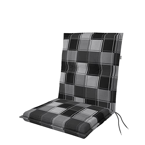 Doppler / Niederlehner Living TOP/Gartenstuhlauflage/Niederlehner/Grau Quadrat/ca. 100 x 48 x 7 cm von Doppler