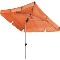 Doppler ACTIVE Sonnenschirm 180 x 120 cm in 7 Farbvarianten Mittelmastschirm Balkonschirm 831 Terracotta von Doppler