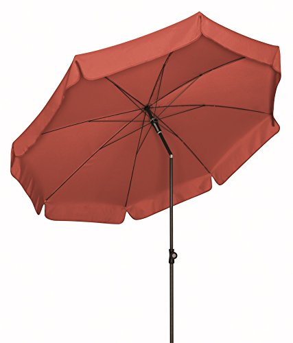 Doppler Absolut wetterfester Gartenschirm Sun Line III 150 UV-Schutz 50 Plus, Farbe terracotta von Doppler