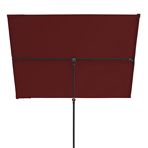 Doppler Active Balkonblende Black Edition 170x130cm in Bordeaux I Sonnenschutz für Balkon & Terrasse I Flexibler Sichtschutz I Sonnenschirm rechteckig & drehbar I Gartenschirm für Dachterassen von Doppler