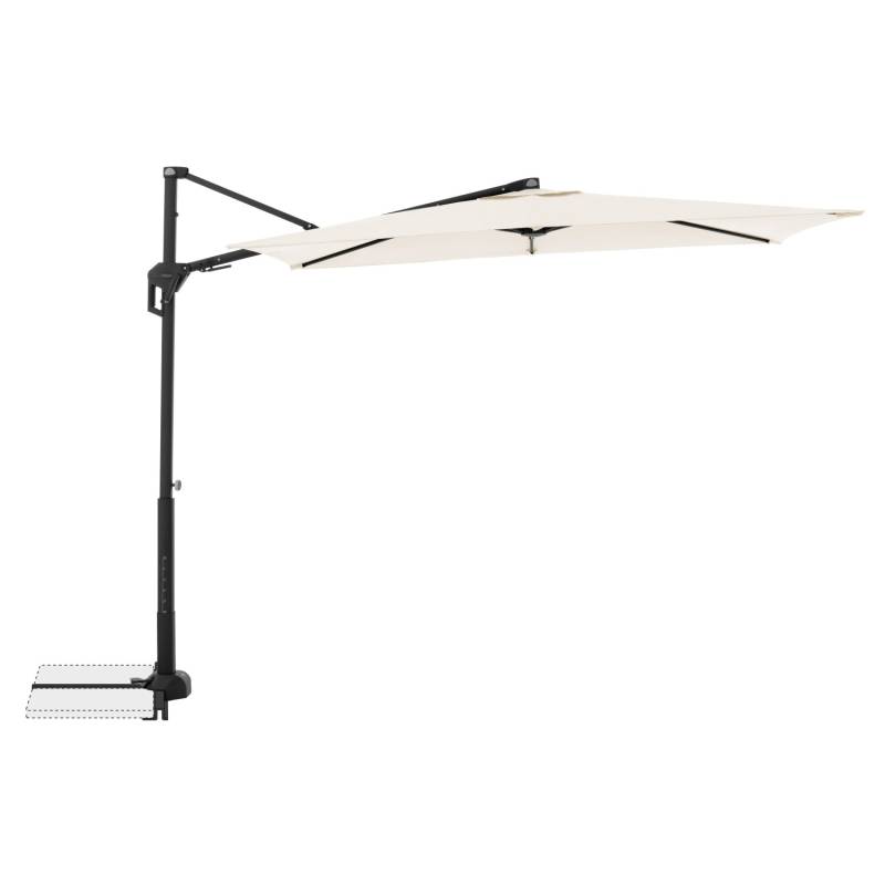 Doppler Ampelschirm 245 cm x 135 cm Natur mit Kurbelmechanik Doppler Ampelschirm 245 cm x 135 cm Natur mit Kurbelmechanik von Doppler