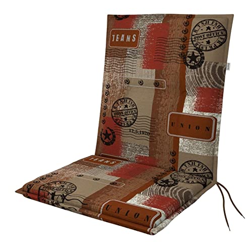 Doppler Auflage Niederlehner Living Coffee Braun I Gartenstuhl-Polster 100x48x6cm aus Baumwolle & Polyester I Sitzauflage weich & bequem I Sitzkissen zum Festbinden an Gartenstuhl Doppler Auflage Niederlehner Living Coffee Braun I Gartenstuhl-Polster 100x48x6cm aus Baumwolle & Polyester I Sitzauflage weich & bequem I Sitzkissen zum Festbinden an Gartenstuhl von Doppler