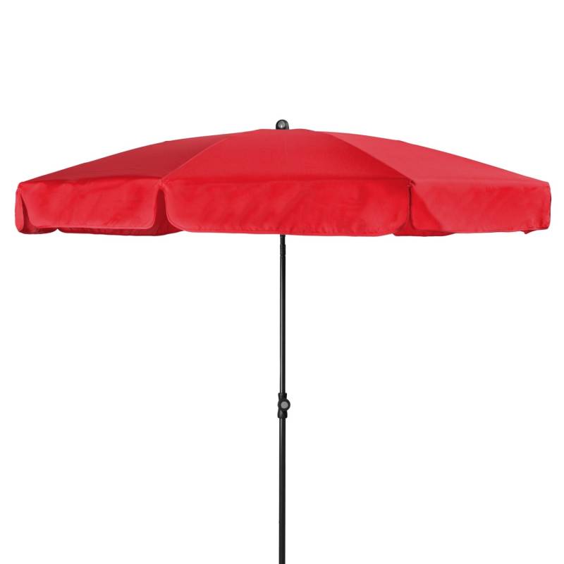 Doppler Balkonschirme Sunline Ø 150 cm Rot mit Knickfunktion von Doppler