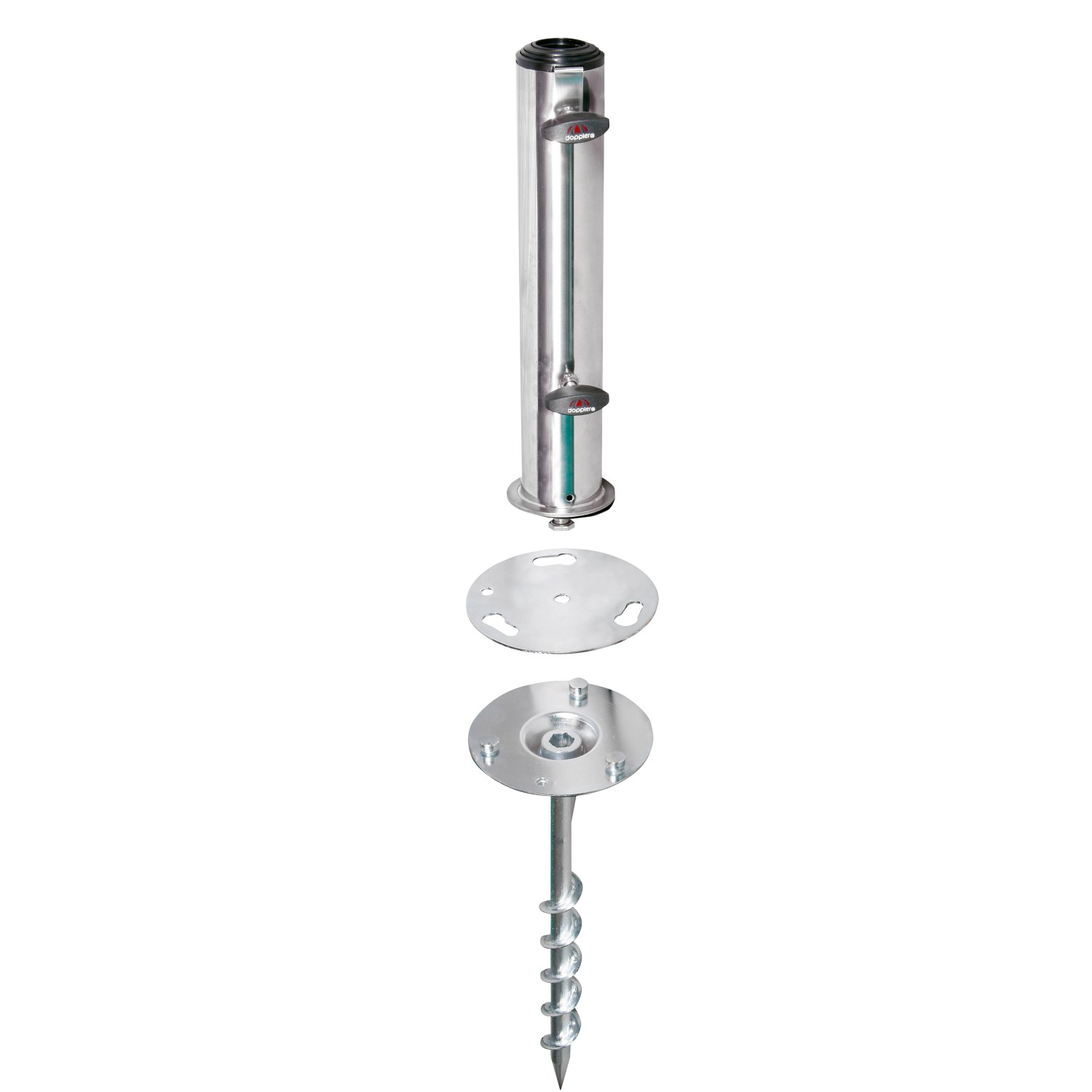 Doppler Bodenanker Greenfield-Fix Schraubele. Eindrehhilfe Aufsatzrohr 3,2-6cm von Doppler
