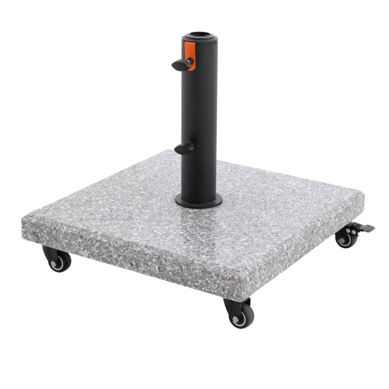 Doppler Granitsockel myZone Rollbar ca. 40 kg Grau von Doppler