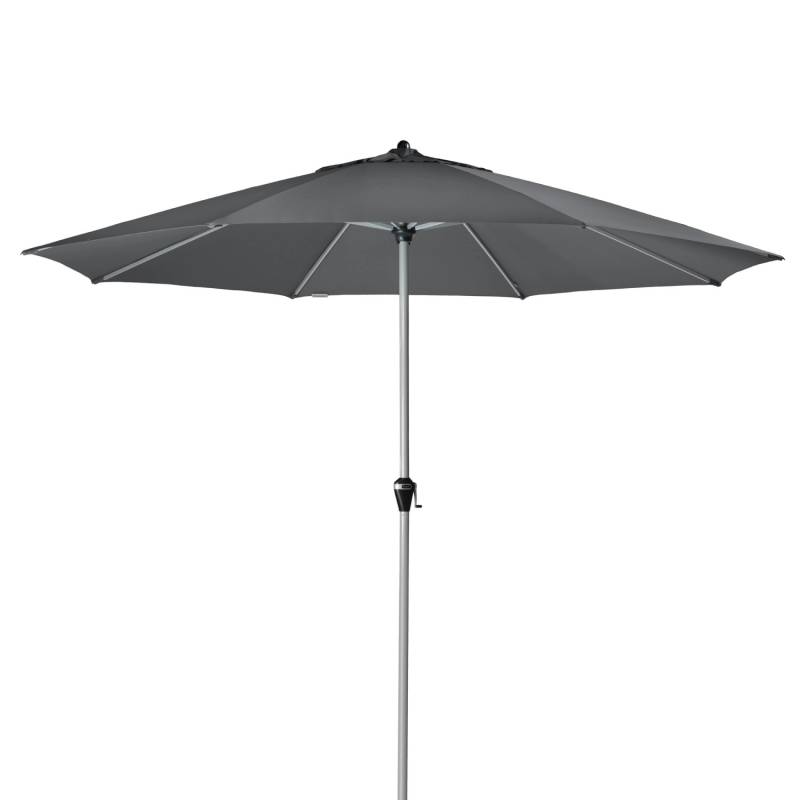 Doppler Marktschirm Active Ø 376 cm Anthrazit mit Kurbelmechanik von Doppler