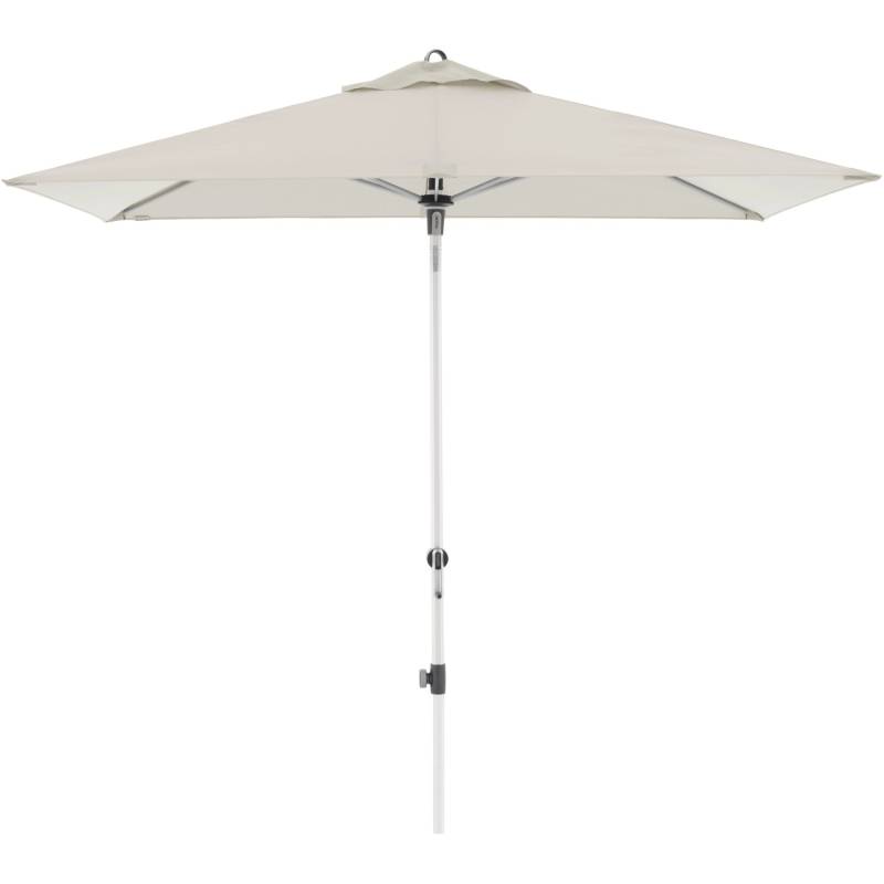 Doppler Marktschirm Expert 220 cmx 140 cm Natur mit Kurbelmechanik von Doppler