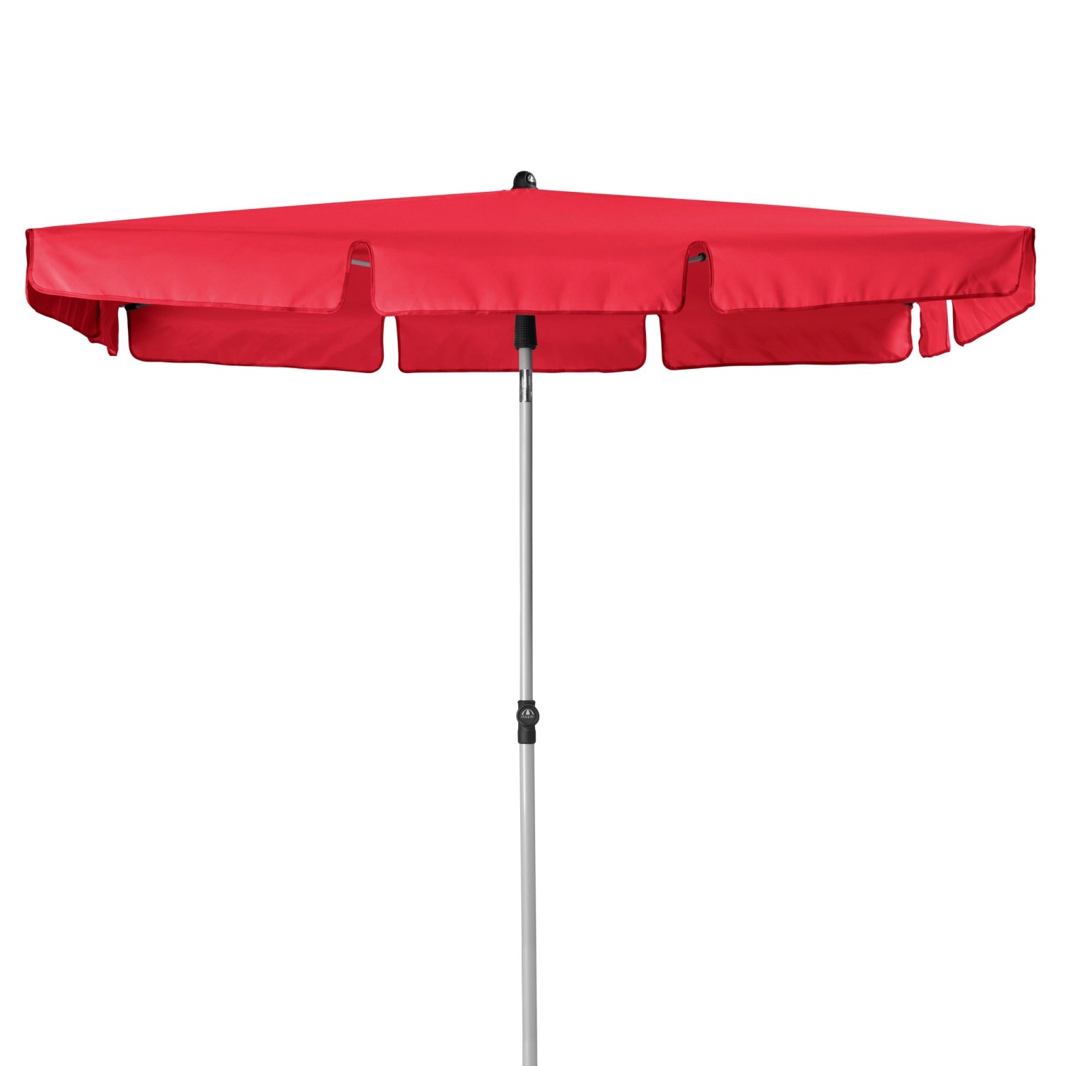 Doppler Marktschirm Active Paragon 120 cm x 180 cm Rot mit Hebelmechanik von Doppler