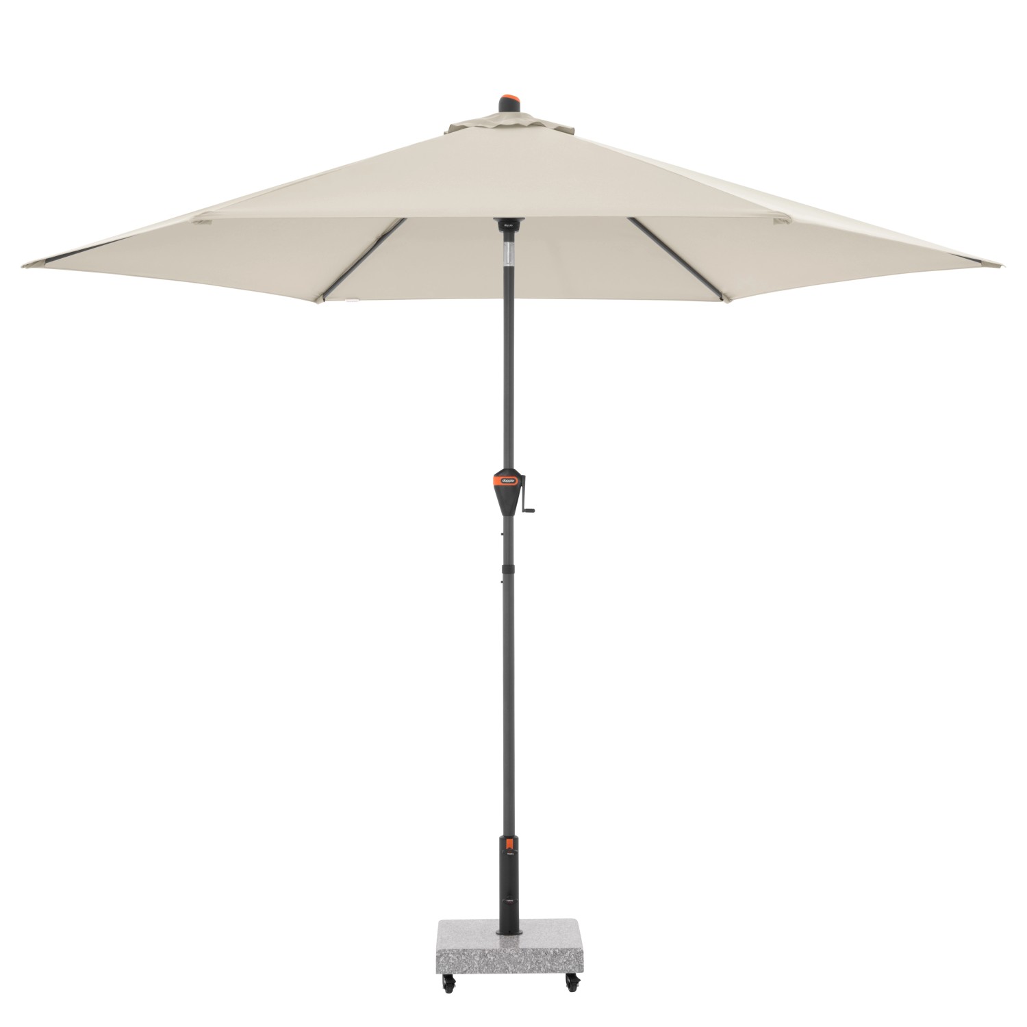 Doppler Marktschirm MyZone Natur mit Knickfunktion Doppler Marktschirm MyZone Natur mit Knickfunktion von Doppler