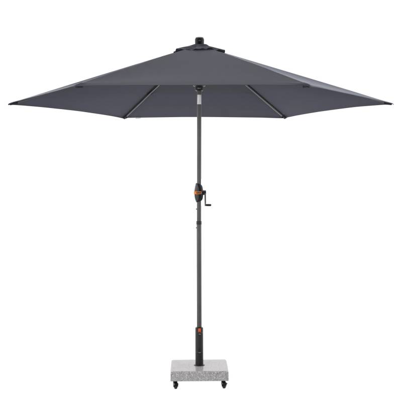 Doppler Balkonschirme MyZone Anthrazit mit Knickfunktion von Doppler
