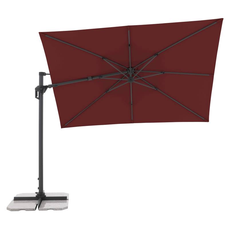 Doppler Pendelschirm ACTIVE GREEN in bordeaux von Doppler