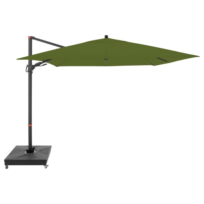 Doppler Ampelschirm MyZone 280 cmx 280 cm Kiwi mit Dreh- & Neigungsfunktion von Doppler