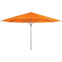 Doppler Sonnenschirm/ Großschirm Telestar Ø 5,00 m, orange, ohne Volant, Bezug aus 100% Polyester, Gestell aus Aluminium, 25 kg von Doppler