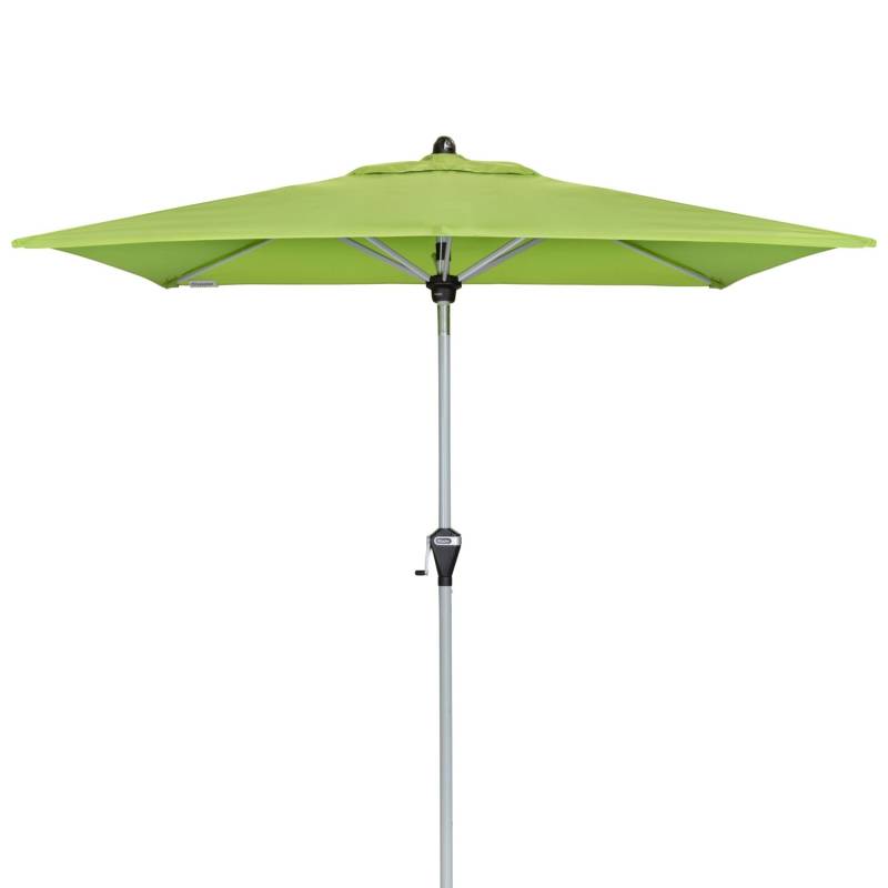 Doppler Marktschirm Active 210 cm x 140 cm Fresh Green mit Kurbelmechanik von Doppler