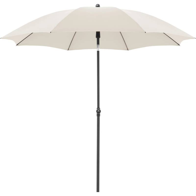 Doppler Marktschirm Ø 208 cm Natur mit Handöffner von Doppler