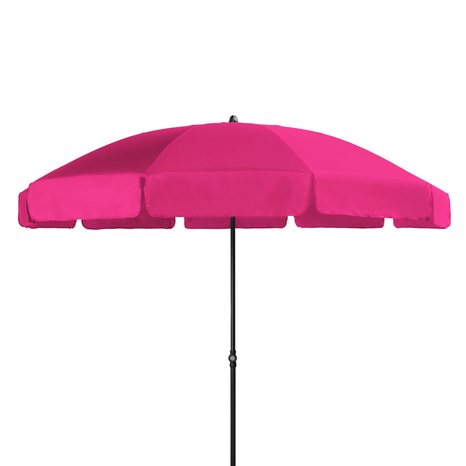 Doppler Marktschirm Ø 242 cm Fuchsia mit Handöffner von Doppler