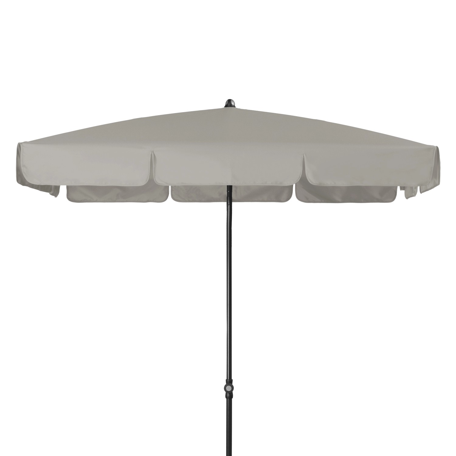 Doppler Sonnenschirm Sunline Waterproof Neo 185 cm x 120 cm Grau von Doppler