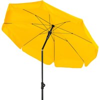 Doppler - Sonnenschirm Sunline iii 150 mit Höhenverstellung, ø 150 cm, gelb, Bezug 100% Polyester ca. 160 g/m², Gestell aus Stahl, 9,4 kg von Doppler