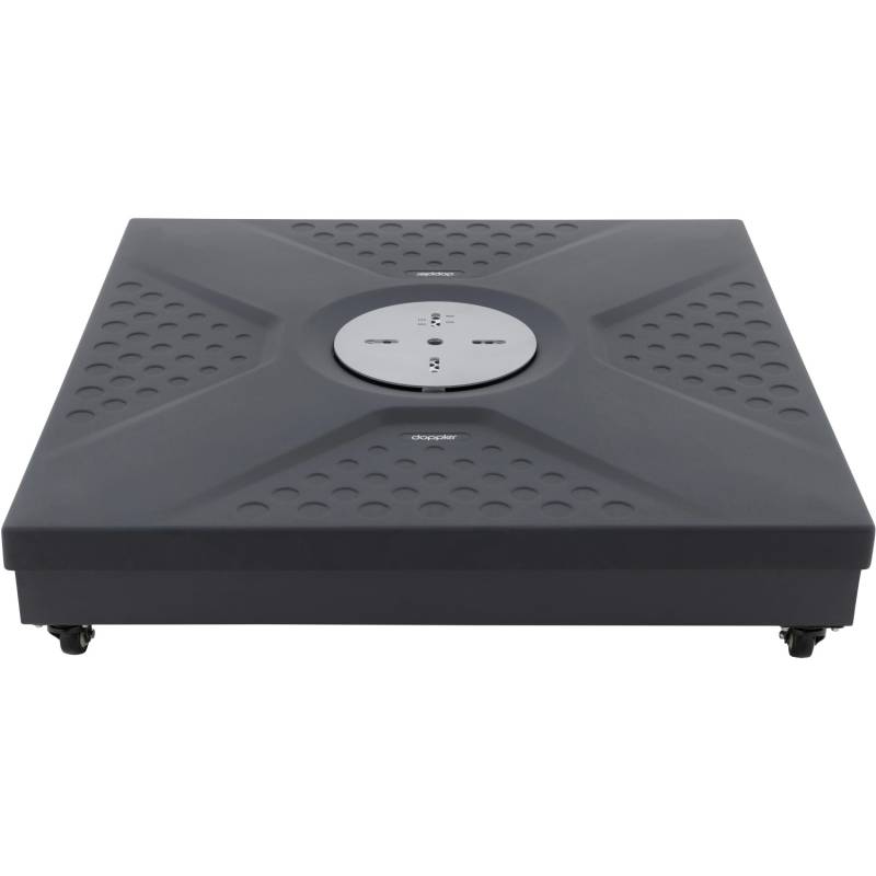Doppler Stahlrahmenständer Active Easy Push Sockel 88 cm x 88 cm Grau von Doppler