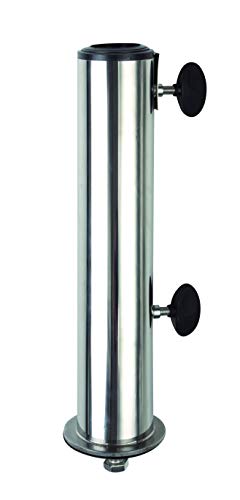 Doppler Standrohr für Granit Sockel bis 60 mm - Aus hochwertigem Edelstahl - Mit Befestigungsmaterial - Für optimale Stabilität Doppler Standrohr für Granit Sockel bis 60 mm - Aus hochwertigem Edelstahl - Mit Befestigungsmaterial - Für optimale Stabilität von Doppler