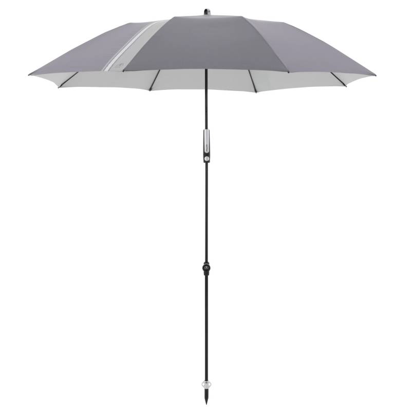 Doppler Marktschirm Expert Ø 156 cm Anthrazit mit Knickfunktion von Doppler