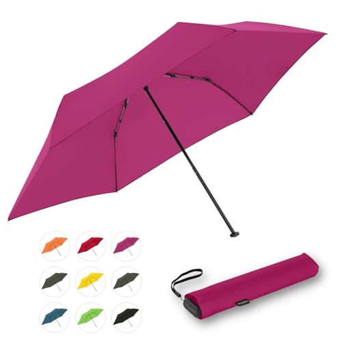 Doppler Taschenschirm Zero,99 Flat I Ultra leichter Regenschirm I Kleiner Schirm I Mini Regenschirm I Leicht zu Öffnen I Flach & kompakt I Taschenregenschirm windproof Doppler Taschenschirm Zero,99 Flat I Ultra leichter Regenschirm I Kleiner Schirm I Mini Regenschirm I Leicht zu Öffnen I Flach & kompakt I Taschenregenschirm windproof von Doppler