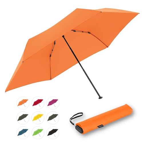 Doppler Taschenschirm Zero,99 Flat I Ultra leichter Regenschirm I Kleiner Schirm I Mini Regenschirm I Leicht zu Öffnen I Flach & kompakt I Taschenregenschirm windproof Doppler Taschenschirm Zero,99 Flat I Ultra leichter Regenschirm I Kleiner Schirm I Mini Regenschirm I Leicht zu Öffnen I Flach & kompakt I Taschenregenschirm windproof von Doppler