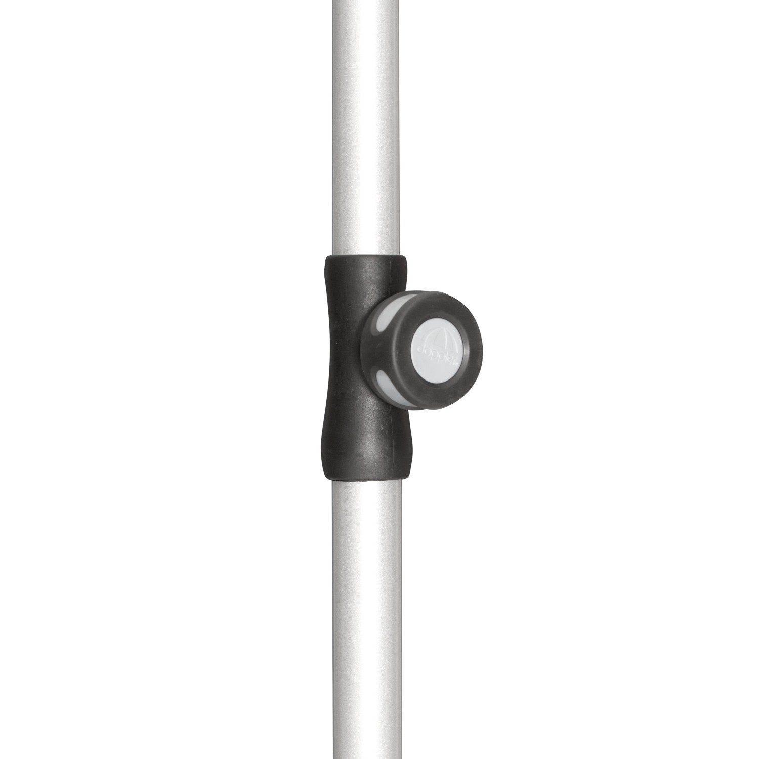 Doppler Unterrohr für Gartenschirm Active mit Mast-Ø 22/25 mm Silber von Doppler