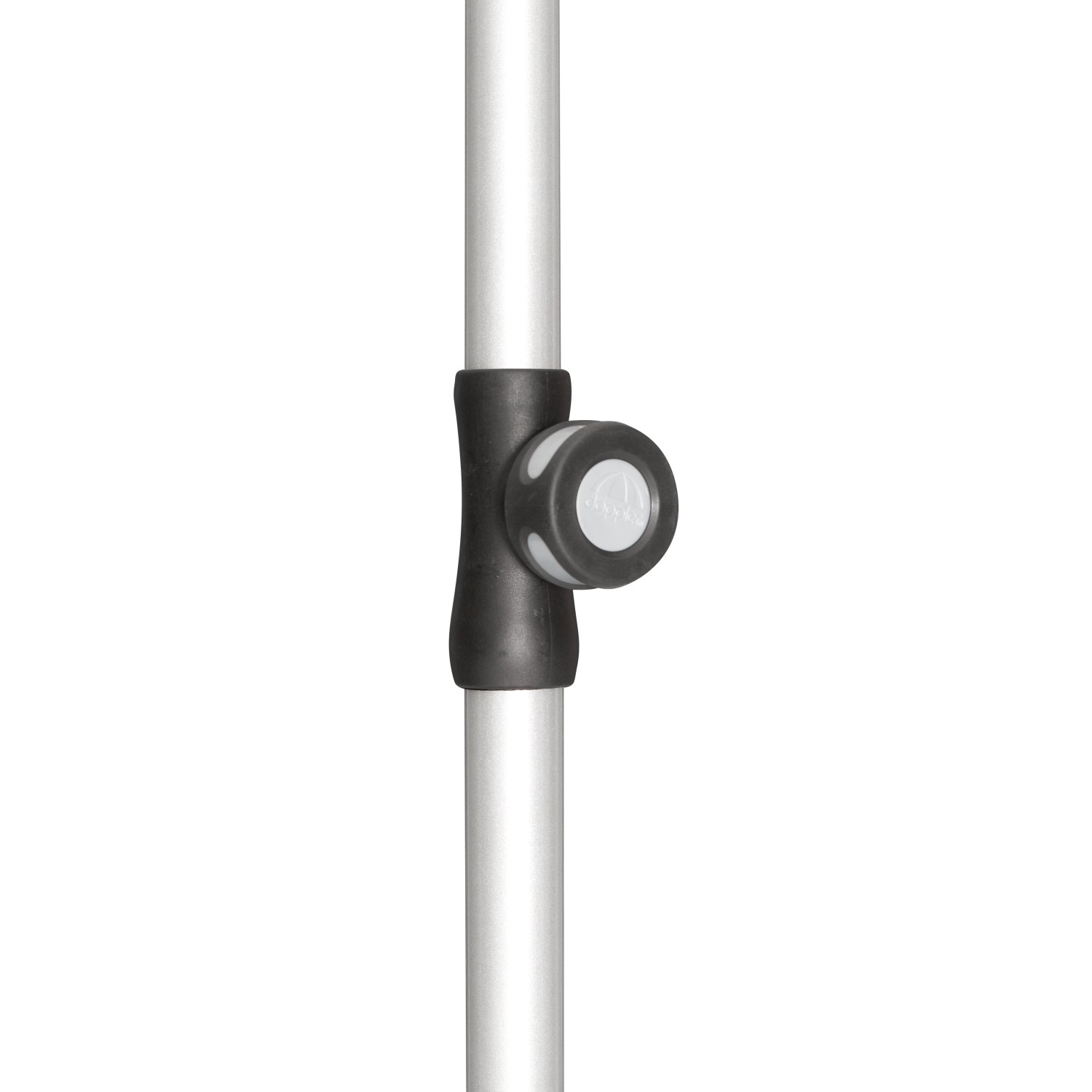 Doppler Unterrohr für Gartenschirm Active mit Mast-Ø 28/32 mm Silber von Doppler