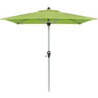 Sonnenschirm/ Kurbelschirm Active Auto Tilt 210 x 140 mit Höhenverstellung, 210 x 140 cm, fresh green, Bezug aus 100% Polyester, Stock aus Aluminium, von Doppler