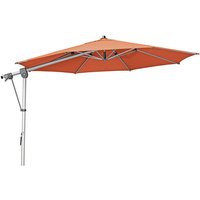 Sonnenschirm / Ampelschirm Expert 350 Pendel ø 3,50 m, terracotta, Bezug aus 100% Polyester, Gestell aus Aluminium, 18,1 kg - Doppler von Doppler