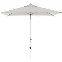 Sonnenschirm Expert Auto Tilt 220 x 140, hellgrau, 220 x 140 (h x b), Bezug aus 100 % Polyester, Gestell Aluminium silber, 6,6 kg - Doppler von Doppler