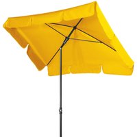 Sunline Waterproof Neo 185 x 120 cm Sonnenschirm in 10 Farben Mittelmastschirm Balkonschirm 811 Gelb - Doppler von Doppler