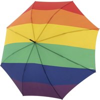 doppler Stockregenschirm "modern.ART Lang AC rainbow" von Doppler