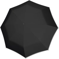 doppler Taschenregenschirm "Mini Light up uni, Black" von Doppler