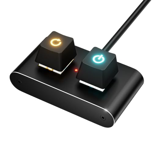 Dopsyesn Externer Aktivierungstaster Für Desktop - Desktop Computer Remote Trigger - Aktivierungsschalter Plug And Play Für PC Büro Öffentliche Bereiche Anwender Dopsyesn Externer Aktivierungstaster Für Desktop - Desktop Computer Remote Trigger - Aktivierungsschalter Plug And Play Für PC Büro Öffentliche Bereiche Anwender von Dopsyesn
