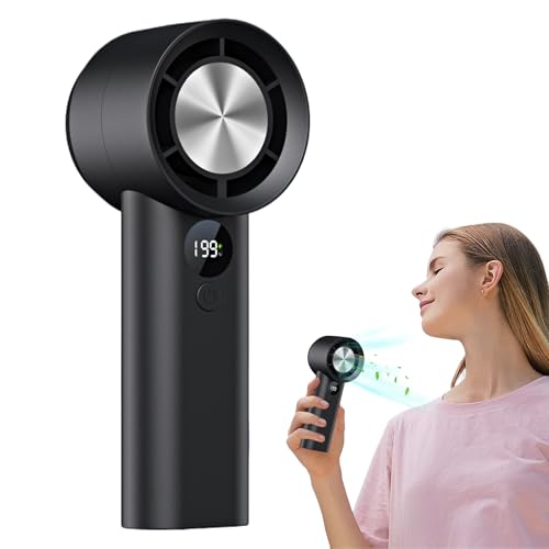 Dopsyesn Handgehaltener Kühlventilator | Tragbarer Ventilator mit USB-Ladefunktion für persönliche Kühlung | Digitaldisplay Jugendliche Erwachsene & Dopsyesn Handgehaltener Kühlventilator | Tragbarer Ventilator mit USB-Ladefunktion für persönliche Kühlung | Digitaldisplay Jugendliche Erwachsene & von Dopsyesn