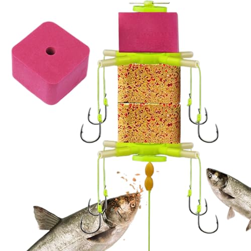 Dopsyesn Karpfenmontage | Köder Haken Montagen - Hängsichere Köderhalter Zubehör Fischmontage Befestigung Für Profis Wettkampf Freizeit von Dopsyesn