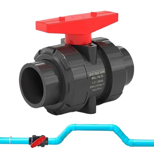 Dopsyesn Kugelhahn - Vollhub Kugelhahn - Präzisionsschweißteile Verbinder Zubehör für Rasen Pool Filtersysteme Rohre Außenwasser Garten Industrie Dopsyesn Kugelhahn - Vollhub Kugelhahn - Präzisionsschweißteile Verbinder Zubehör für Rasen Pool Filtersysteme Rohre Außenwasser Garten Industrie von Dopsyesn