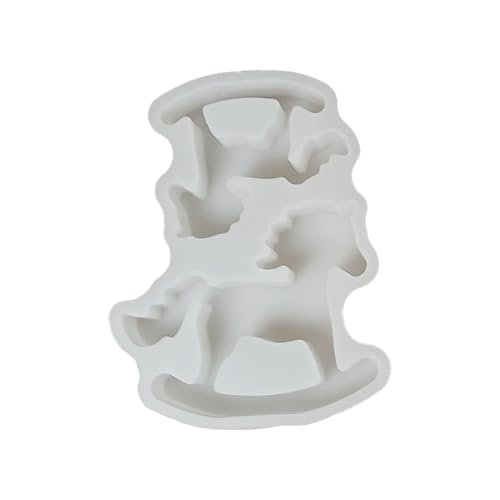 Dopsyesn Silikonform,Desktop Deko Silikonform | Einfache Entformung Kreative Nicht Haftende Bastelform Für Figuren Ornamente Kerzen Dekoration von Dopsyesn