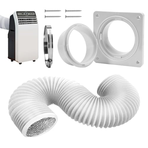 Dopsyesn Tragbares AC Fenster Kit - Zubehör Für Mobiles Klimagerät Fensterabluft - Wandmontage Ersatzplatte Verbinder Für Deckenlüfter von Dopsyesn
