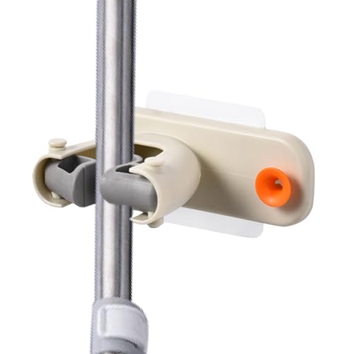 Dopsyesn Wandhalterung Für Mopphalter | Wandhalter Mit Haken | Platzsparender Organizer Selbstklebend Rückstandsfrei Für Garage Wohnung Badezimmer Dopsyesn Wandhalterung Für Mopphalter | Wandhalter Mit Haken | Platzsparender Organizer Selbstklebend Rückstandsfrei Für Garage Wohnung Badezimmer von Dopsyesn