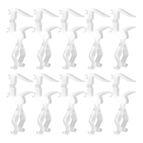 Dopsyesn Weihnachtslichter Clips - 10 Stück Beleuchtungsklammern Für Außen Dachschindeln - Stabiler Lampenhalter Für Dachrinne Balkon Terrasse Dekoration Dopsyesn Weihnachtslichter Clips - 10 Stück Beleuchtungsklammern Für Außen Dachschindeln - Stabiler Lampenhalter Für Dachrinne Balkon Terrasse Dekoration von Dopsyesn