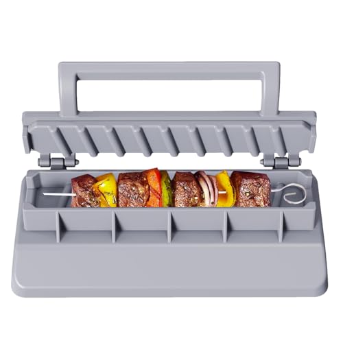 Kebab Maker Presse,Pressform Dicker Kunststoff Grill Küchenzubehör In Lebensmittelqualitä, Dicker ABS Manuelle Kebab Grill Form | Manuelle Kebab Pressform,Kebab Grillparty Camping, Kebab Maschine von Dopsyesn