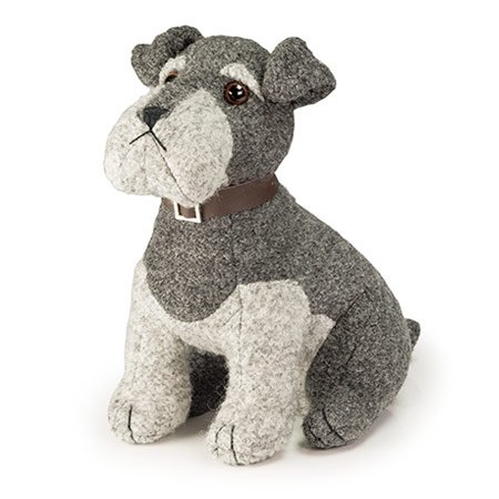 Dora Designs - Zuckerbär der Schnauzer - The Canine Collection - Türstopper von Dora Designs