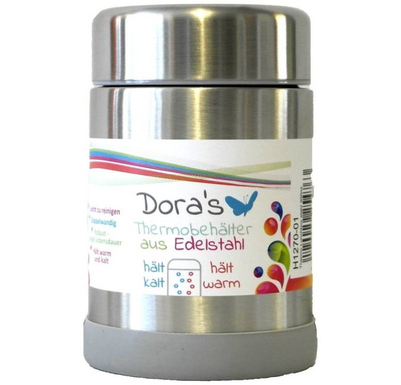 Dora's Thermobehälter Thermo Lunchbox stahl 300ml von Dora's