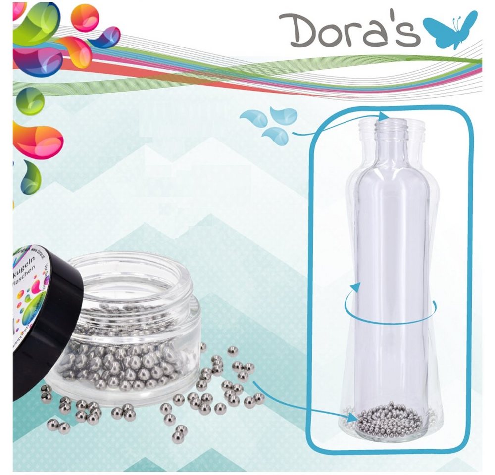 Dora's Trinkflasche Edelstahl Reinigungskugeln von Dora's