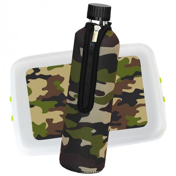 Dora's Outdoor Box mit Glas Trinkflasche im Bezug Dora's Outdoor Box mit Glas Trinkflasche im Bezug von Dora's